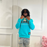 "Tiffany Blue Members Only" Collegiate Rare Crew Pullover