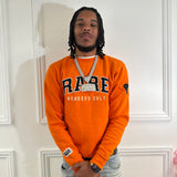 "Tiger Orange Members Only" Collegiate Rare Crew Pullover