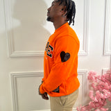 "Tiger Orange Members Only" Collegiate Rare Crew Pullover